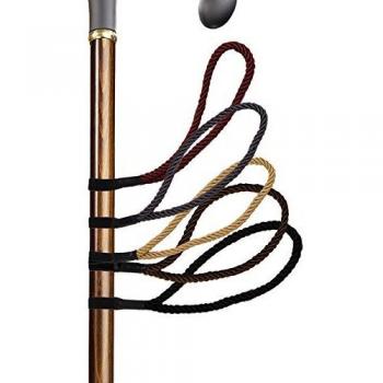 Exklusive Stocktrageleine – Mahagoni Rot, 50 cm