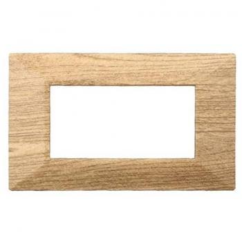 ETTROIT Plaque Pyramide 4P Série MOON Bois Foncé