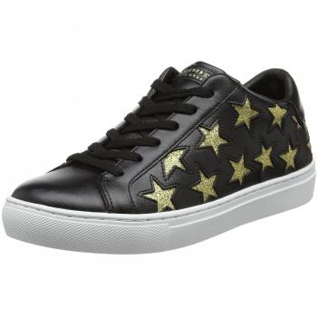 Skechers Side Street Allenatori Donna Black/Gold 35