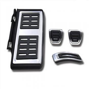 LHD Stainless Steel Pedal Covers for Volkswagen VW Skoda Kodiaq