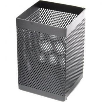 Rejilla de Cubilete Smartgo Negro Portalápices Cuadrado