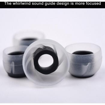 Accessoires Écouteurs en Silicone ANJIRUI, Set de 3 Paires, Longueur 4.5m (L M S), pour HIDIZS Mermaid MS4/FiiO FH1s,