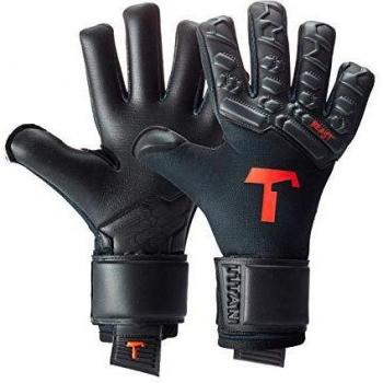 Petrol Beast Junior T1TAN Fußball-Handschuhe für Kinder mit Fingerschutz – Innennaht, Gr. 6