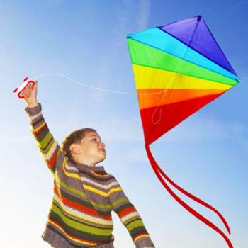 Vibrant Diamond Kite