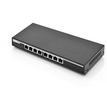 Assmann DIGITUS Gigabit Desktop PoE af/at 8-Port Switch 135W PoEBudget