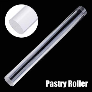 20cm Clear Rolling Pin for Clay