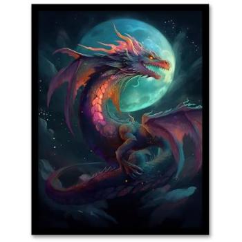 Ethereal Cloudborne Dragon Portrait
