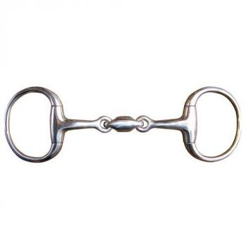 Bastion de cheval Harry Double Joint O‑Link 13 mm 14,5 mm en acier inox