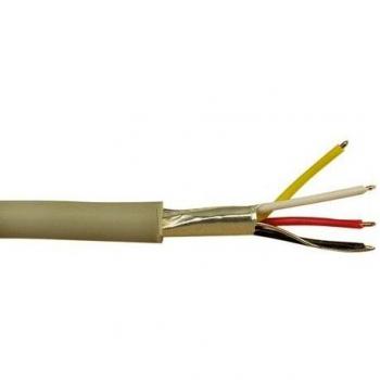 InLine Telefon-Kabel 4-adrig, 2x2x0,6mm, 100m Rolle