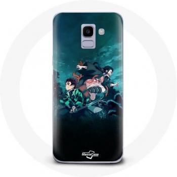 Case for Samsung Galaxy A6 2018 Tanjiro and Nezuko Demon Slayer