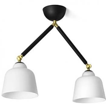 Luz Neoretro 2‑panel Sforzin