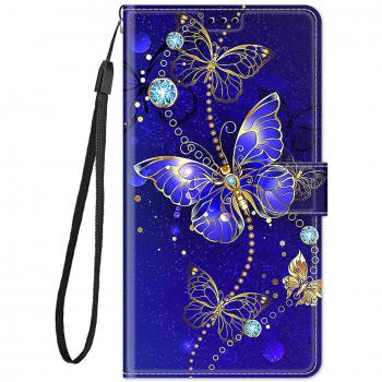 Protector Foxdock para Samsung Galaxy A12 con Patrón Azul