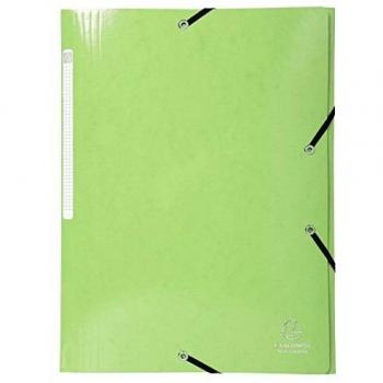 Exacompta Iderama A3 Elasticated Folder 3 Flaps 590gsm Assorted