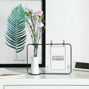 Clip Holder Iron Photo Frame Stand for Family Memories