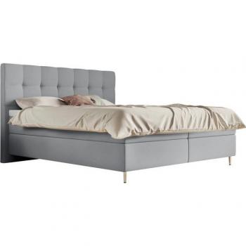 Boxspringbett Aida in grau (steel) von Schlaraffia