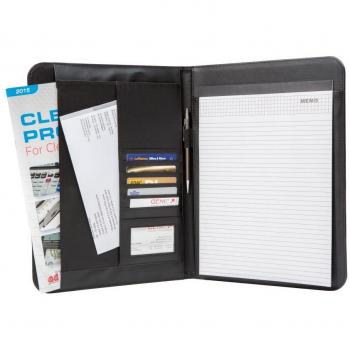 Alassio® Schreibmappe Schreibmappe Wiesbaden A4 schwarz