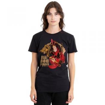 Disney Men’s Jafar “Grant Me Power” T-Shirt – Black