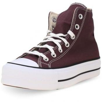 Converse Chuck Taylor All Star Lift in Dunkelrot