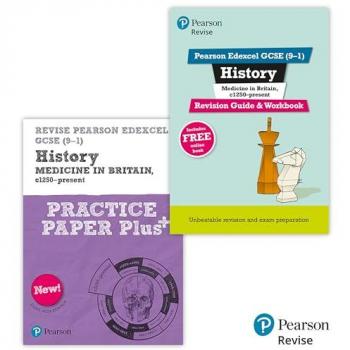 New Pearson Revise Edexcel GCSE History Medicine in Britain Complete Revision Practice Bundle 2025 and 2026 exams by Kirsty Taylor