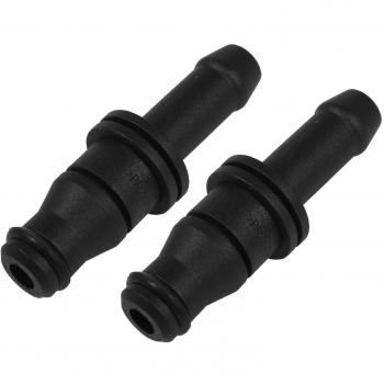 Kit de Conectores Reemplazo Manguera Refrigerante Auto – Negro, 2 piezas