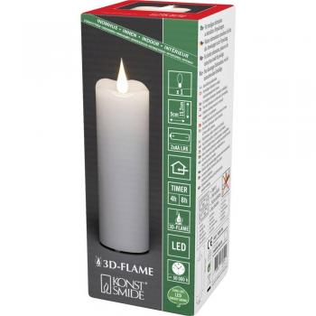 Ambiance Cire LED 1828‑100 N‑A Blanc Chaud