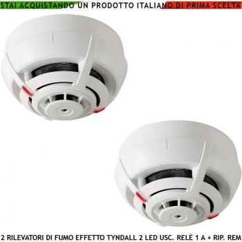 Sistemi di Rilevamento Fumo Tyndall Duo – Allarme Relè + LED + Segnalazione Wi‑Fi