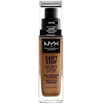 NYX Can't Stop Won't Stop Mattierende Foundation, Nutmeg