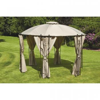 Heavy Duty Glendale Venice Gazebo 13'x10' Mocha