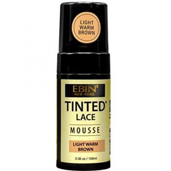 Mousse Tinted Lace para Pelucas Ebin New York 100 ml – Marrón Cálido