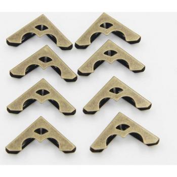 Esquinas Protectores Vintage de Bronce 16mm