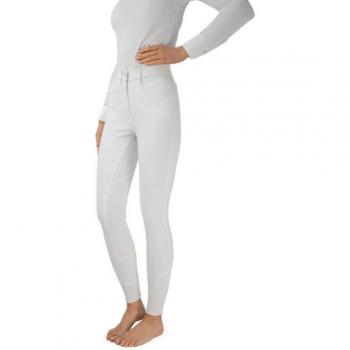 Sarah‑Jane Hyperformance Silicone Breeches – 34 UK, White