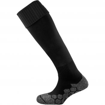 Mitre Adult Football Sock, Black, Senior 7‑12