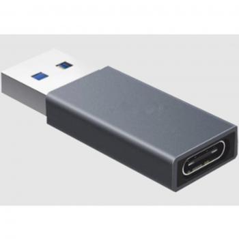 Adaptador USB Logan Silver HT 3.0 a USB Tipo C Macho-Hembra