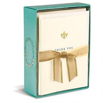 Boxed Notes: Thank You Fleur de Lis