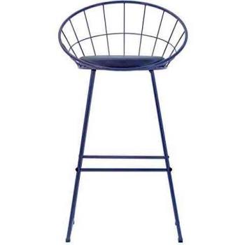 VidaXL Sedie da Bar 2 pz Bianche in Materiale Sintetico