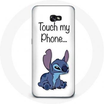 Coque mignonne pour Samsung Galaxy A3 2016 Lilo et Stitch blanc