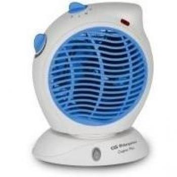 Calefactor Orbegozo Fh 5560 2000w oscilante 2 velocidades 15837 fh5560 azul 2000 potencia termostato regulable niveles de termoventilador â“ vertical temperatura contra sobrecalentamiento posiciones