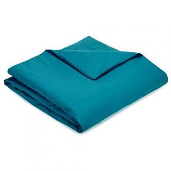 Lovely Casa Housse de Couette 240x220 cm 100 % Coton Couleur Canard Modèle Alicia