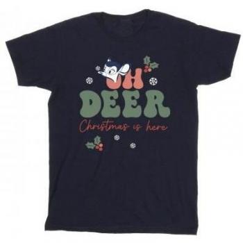 T-shirt noir Bambi pour garçon