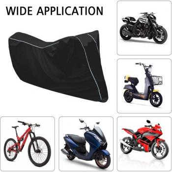 Funda de protección para bicicleta y moto con reflectantes