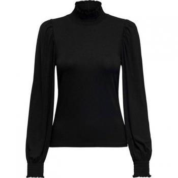 Camiseta ONLY Elva Smock NN Black
