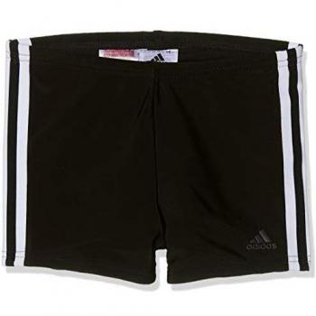 Adidas Boxer Da Nuoto 3-Stripes, Costume Bambino, Black/White