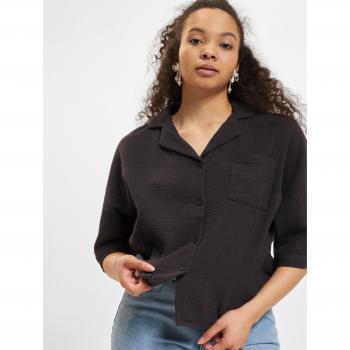 Only Camisa Corto Maya Negra