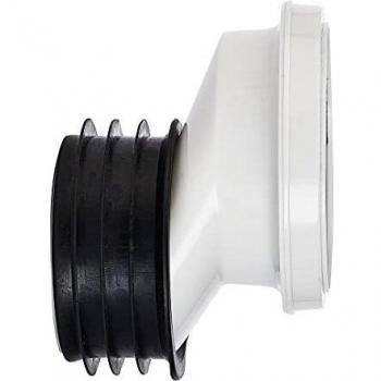 MaKe PRO019 White Offset WC Pan Pipe