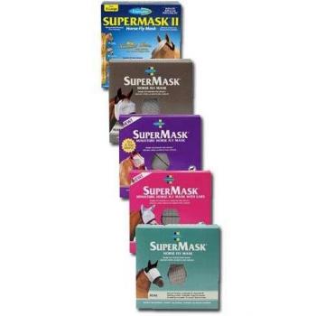 SUPERMASK® II Caballo (400-550 kg) máscara antimoscas para caballos Vetnova