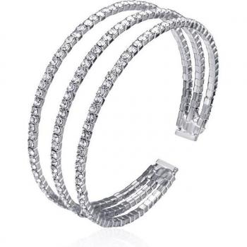 Crystal Rhinestone Cuff Bracelet for Women