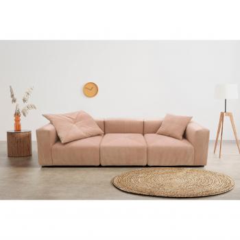 Gerrid‑Modulsofa RAUM.ID – 2 Ecke + Mittel­stück in Cord