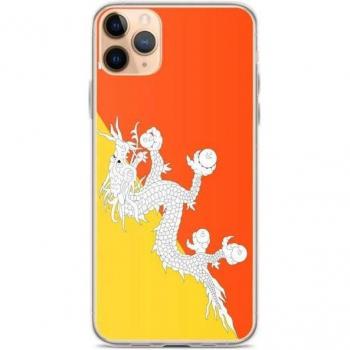 Bhutan Flag TPU Phone Shell for iPhone 11 Pro Max
