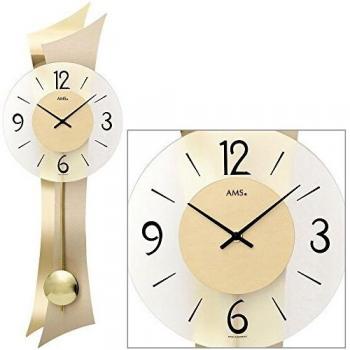 AMS Pendeluhr, Mehrfarbig, 80 x 35 x 20 cm