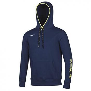 Mizuno Herren Team Hoodie Marineblau M